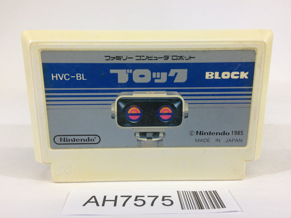 AH7575 Robot Block NES Famicom Japan