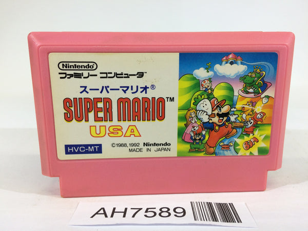 AH7589 Super Mario USA NES Famicom Japan
