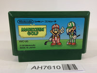 AH7610 Mario Open Golf NES Famicom Japan