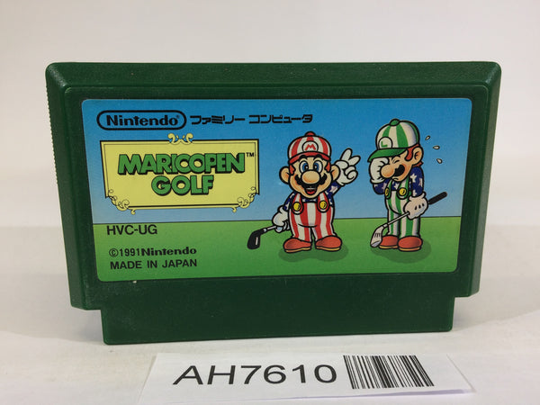AH7610 Mario Open Golf NES Famicom Japan