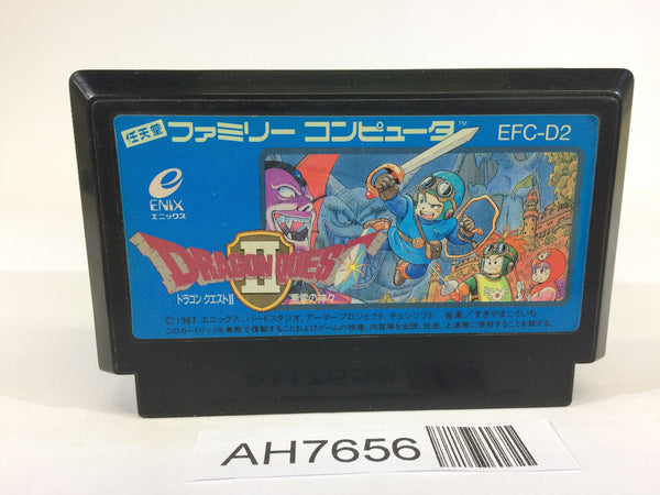 AH7656 Dragon Quest II 2 NES Famicom Japan