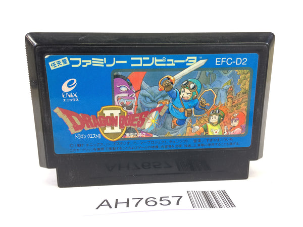 AH7657 Dragon Quest II 2 NES Famicom Japan