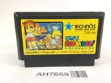 AH7669 Crash 'n' the Boys KUNIO NEKKETSU SHINKIROKU NES Famicom Japan