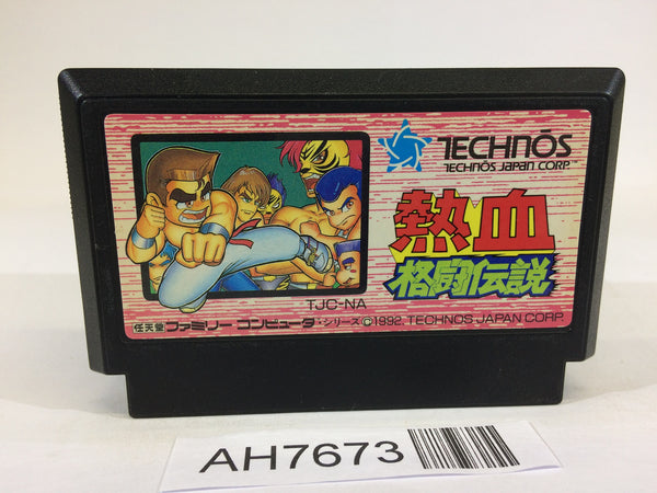 AH7673 Kunio Kun Nekketsu Kakutou Densetsu NES Famicom Japan