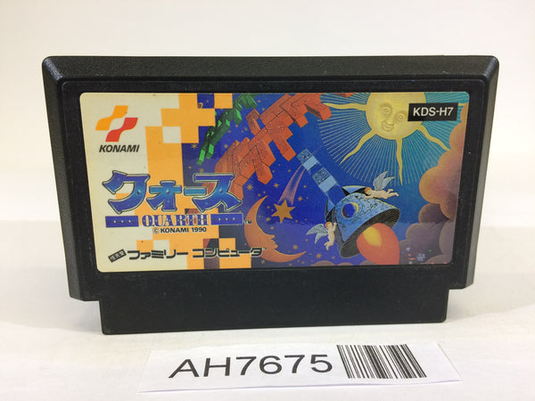 AH7675 Quarth NES Famicom Japan