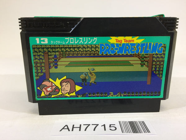 AH7715 Tag Team Pro Wrestling NES Famicom Japan