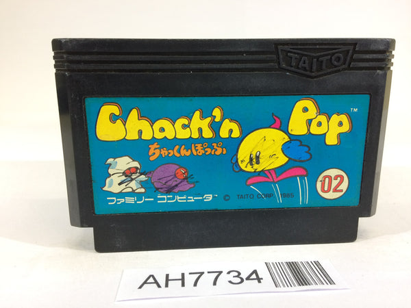 AH7734 Chack'n Pop NES Famicom Japan