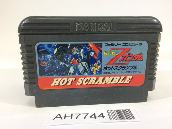 AH7744 Mobile Suit Z Gundam Hot Scramble NES Famicom Japan