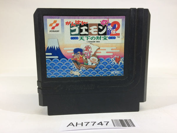 AH7747 Ganbare Goemon Gaiden 2 Mystical Ninja NES Famicom Japan