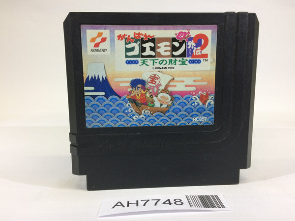 AH7748 Ganbare Goemon Gaiden 2 Mystical Ninja NES Famicom Japan