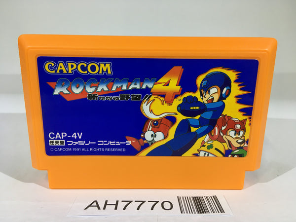AH7770 Rockman 4 Megaman NES Famicom Japan