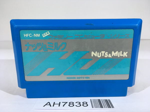 AH7838 Nuts & Milk NES Famicom Japan