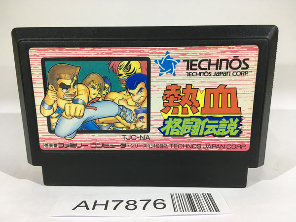 AH7876 Kunio Kun Nekketsu Kakutou Densetsu NES Famicom Japan