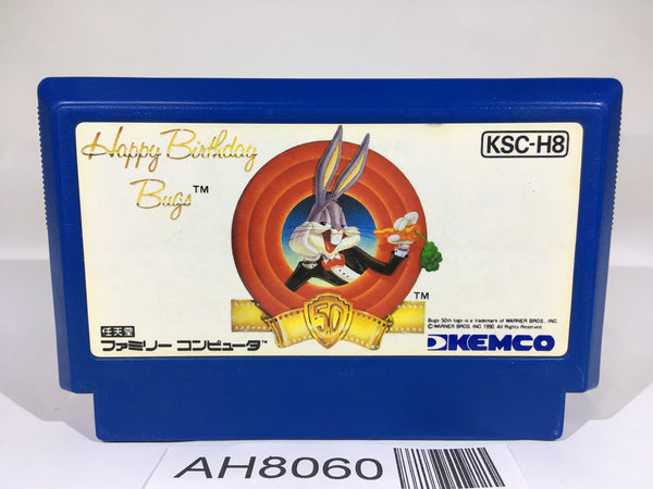 AH8060 Happy Birthday Bugs NES Famicom Japan