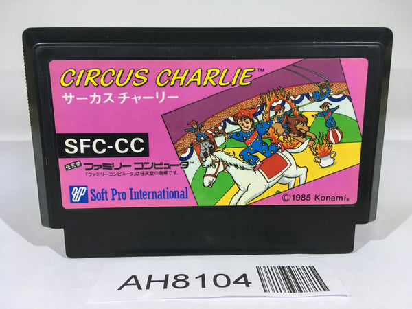 AH8104 Circus Charlie NES Famicom Japan