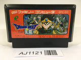 AJ1121 Dragon Quest III 3 NES Famicom Japan