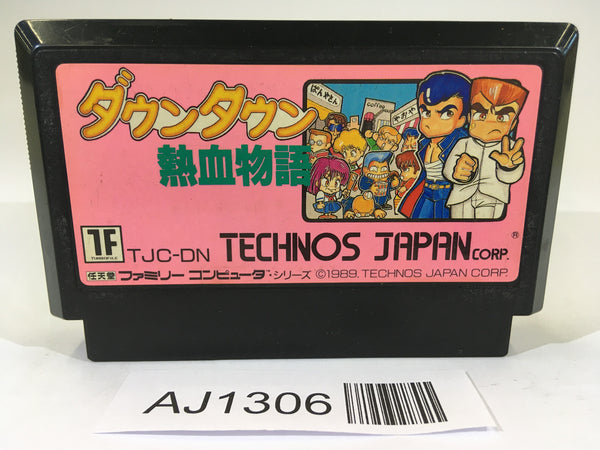 AJ1306 Kunio kun Down Town Nekketsu Monogatari NES Famicom Japan