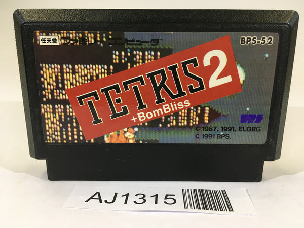 AJ1315 Tetris 2 NES Famicom Japan