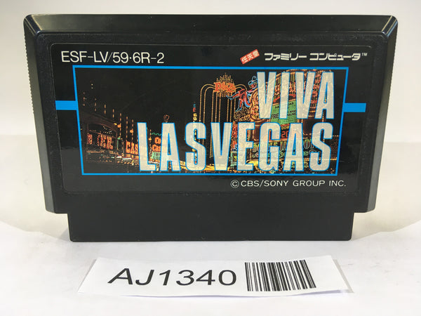 AJ1340 Vegas Dream Viva Lasvegas NES Famicom Japan