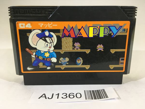 AJ1360 Mappy NES Famicom Japan