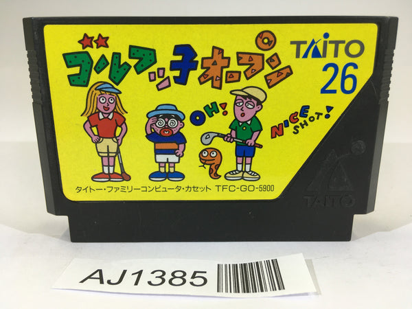 AJ1385 GOLF KKO OPEN NES Famicom Japan