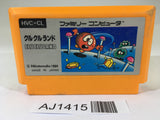 AJ1415 Clu Clu Land NES Famicom Japan