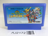 AJ2172 SD Gundam Gachapon Senshi 4 New Type Story NES Famicom Japan