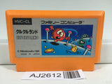 AJ2612 Clu Clu Land Nintendo Famicom NES Japan