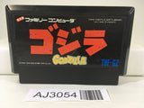 AJ3054 Godzilla Nintendo Famicom NES Japan