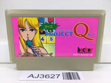 AJ3627 Quiz Project Q Nintendo Famicom NES Japan