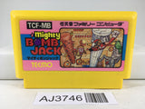 AJ3746 Mighty Bomb Jack Nintendo Famicom NES Japan