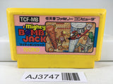 AJ3747 Mighty Bomb Jack Nintendo Famicom NES Japan