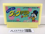 AJ3752 Duck Tales Yume Boken Wanpaku Nintendo Famicom NES Japan