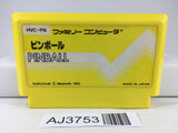 AJ3753 Pinball Nintendo Famicom NES Japan