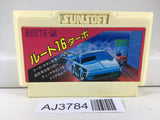 AJ3784 Route 16 Turbo Nintendo Famicom NES Japan