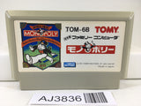 AJ3836 Monopoly Nintendo Famicom NES Japan