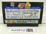 AJ3912 Wagan Land Nintendo Famicom NES Japan