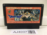 AJ4037 Dragon Quest III 3 Nintendo Famicom NES Japan