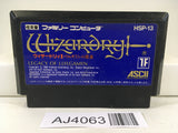 AJ4063 Wizardry II 2 Nintendo Famicom NES Japan