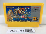 AJ4141 Super Mario Bros. 3 Nintendo Famicom NES Japan