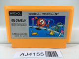 AJ4155 Clu Clu Land Nintendo Famicom NES Japan