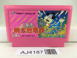 AJ4187 Super Momotaro Dentetsu Momotetsu Peach Boy Nintendo Famicom NES Japan