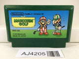 AJ4205 Mario Open Golf Nintendo Famicom NES Japan