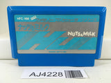 AJ4228 Nuts & Milk Nintendo Famicom NES Japan