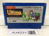 AJ4231 Ultima Nintendo Famicom NES Japan