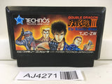 AJ4271 Double Dragon 3 Nintendo Famicom NES Japan