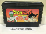 AJ5202 Dragon Ball 3 Nintendo Famicom NES Japan