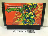 AJ5207 Teenage Mutant Ninja Turtles TMNT Nintendo Famicom NES Japan