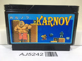 AJ5242 Karnov Nintendo Famicom NES Japan