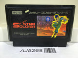 AJ5268 Star Soldier Nintendo Famicom NES Japan